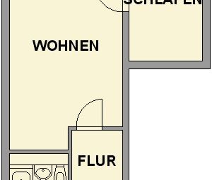 Kleine Singlewohnung mit Balkon - Foto 5