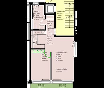 2½ Zimmer-Wohnung in Zürich - Kreis 8 Riesbach, möbliert, auf Zeit - Foto 5