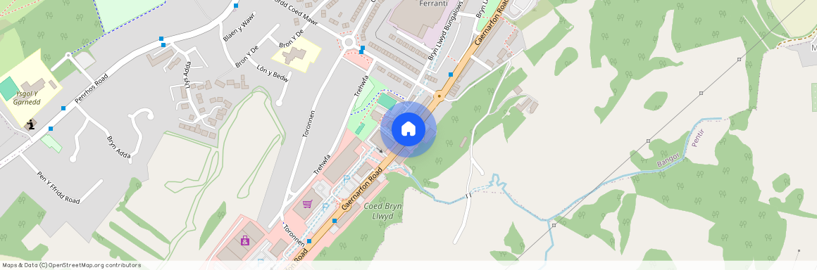 Caernarfon Road, Bangor, Gwynedd, LL57