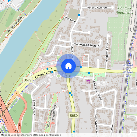 Main Road, Nottingham, NG11, Main Road, Wilford, NG11