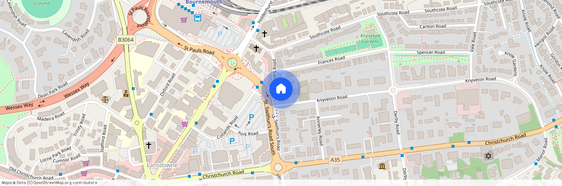 Bournemouth, 2 Knyveton Road, Knyveton House, BH1 3QW, Dorset