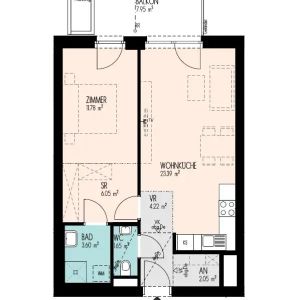 Über den Dächern von Graz – 2-Zimmer-Wohnung mit Morgensonne & Balkon - Foto 3
