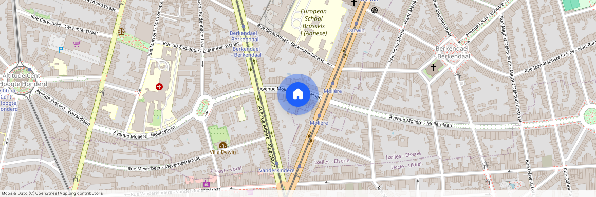 Avenue Moliere, 161, 1190, Forest
