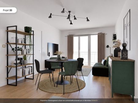 location Appartement T2 DE 43m² À COURBEVOIE - Photo 4