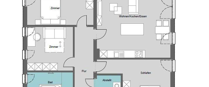4-Zimmer-Wohnung mit Balkon - Foto 1