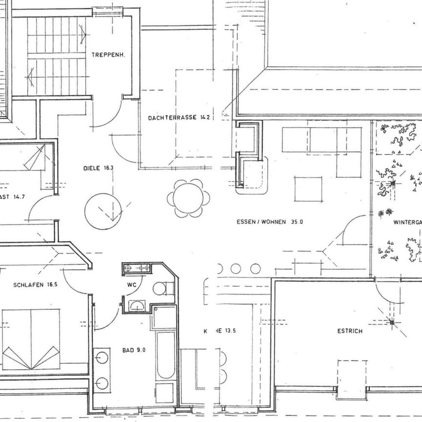 3.5 Zimmer, 100 m², 3. Stock - Photo 1