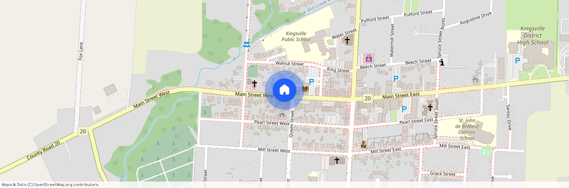 60 MAIN West unit# 1, 1, Kingsville, ON N9Y 1H3