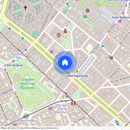 Viale Papiniano 33, Milano (MI), Corso Magenta