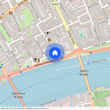 Shrewsbury House, Cheyne Walk, Chelsea, London, SW3