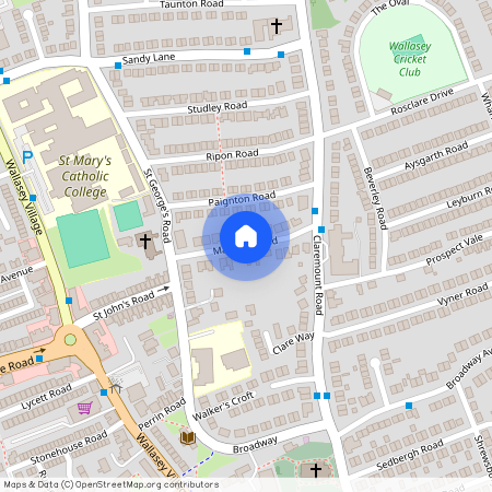 Mayfield Road Wallasey CH45 6TY