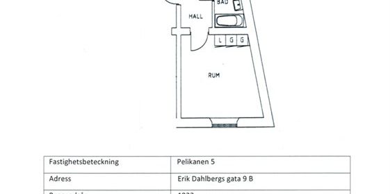 Erik Dahlbergs gata 9 B - Foto 3