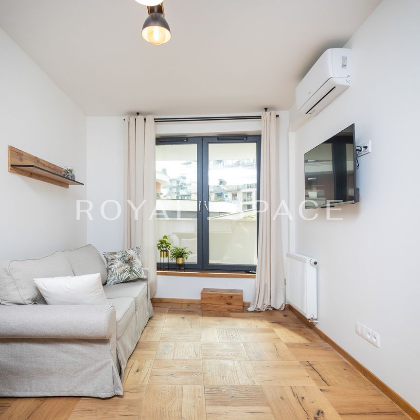 Mieszkanie z prywatnym tarasem!| Wiślane Tarasy - Фото 1