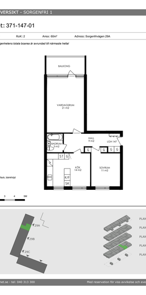 Sorgenfrivägen 29A, Östra Sorgenfri - Photo 2