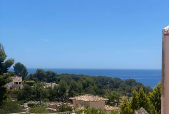 LONG TERM RENTAL Beautiful villa with sea views for rent in Benissa coast with 5 bedrooms.