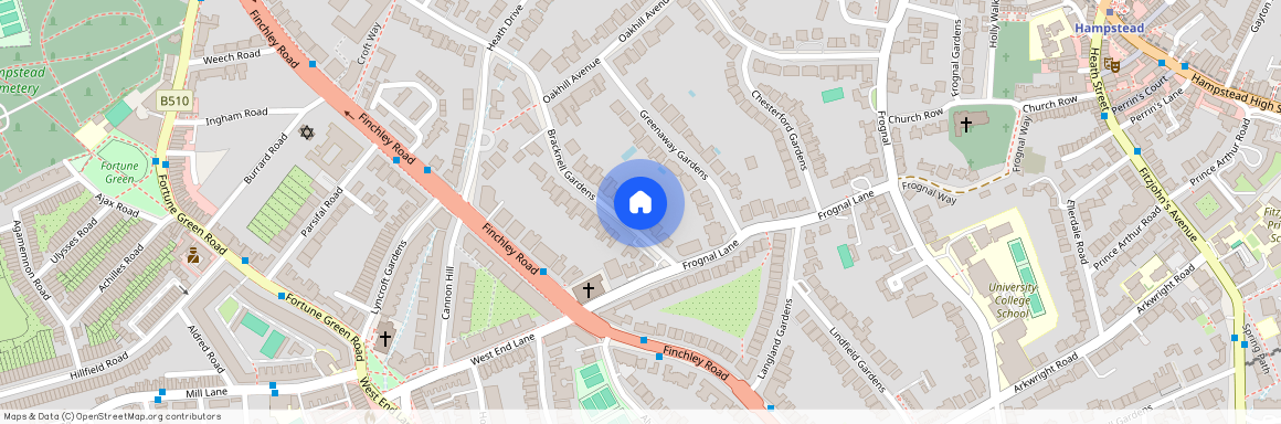 Bracknell Gardens, Hampstead NW3