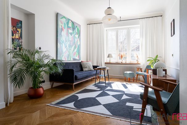 Unikatowy apartament 154 m 2, 5 pok.,Saska Kępa - Warszawa - Zdjęcie 1