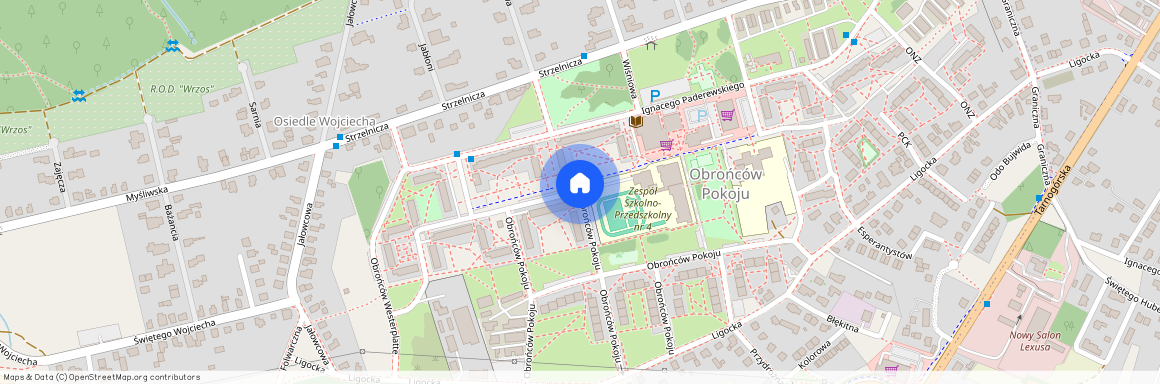 ul. Obrońców Westerplatte, Obrońców Pokoju, Gliwice, śląskie