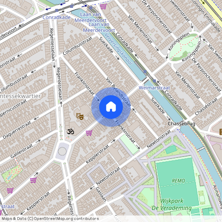 Koningsplein en omgeving, 2562 GP, Weimarstraat, Den Haag