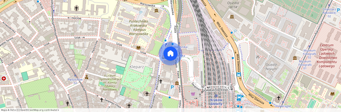 ul. Warszawska, Kleparz, Stare Miasto, Kraków, małopolskie