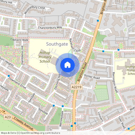 Ditchling Hill, Crawley, RH11