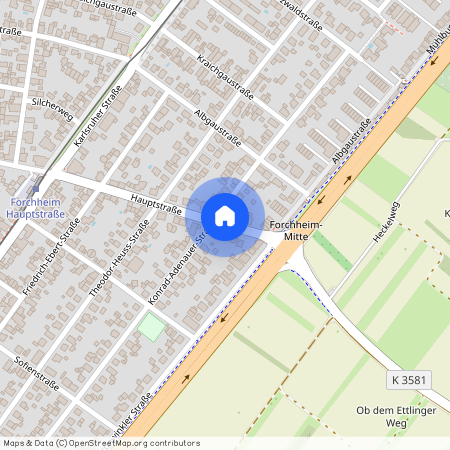 76287, Rheinstetten  Forchheim