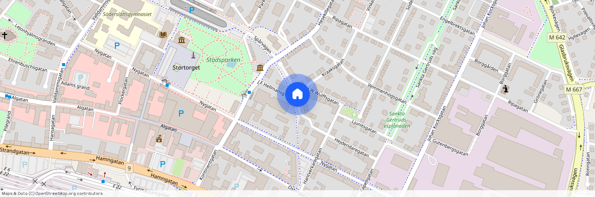 Hyredammsgatan, Trelleborg