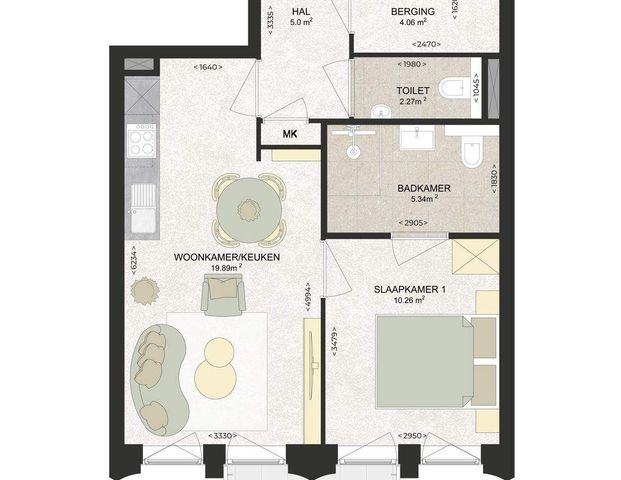Appartement pour seniors Kennedylaan, Haarlem - À louer - Foto 1