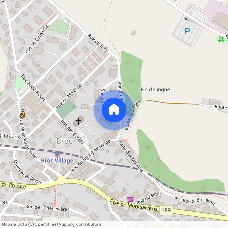 Rue du Baly 1, 1636 Broc