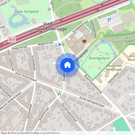 GENTBRUGGE, Braemstraat 94