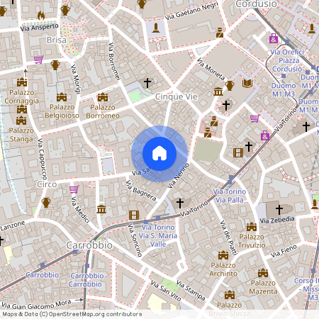 Via Santa Marta, 19, Milano