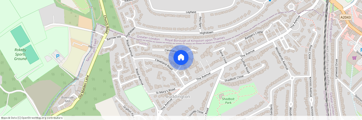 Cleveland Gardens, Worcester, KT4