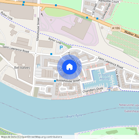 St. Peters Wharf, St Peters Basin, Newcastle upon Tyne, Tyne and Wear, NE6 1TW