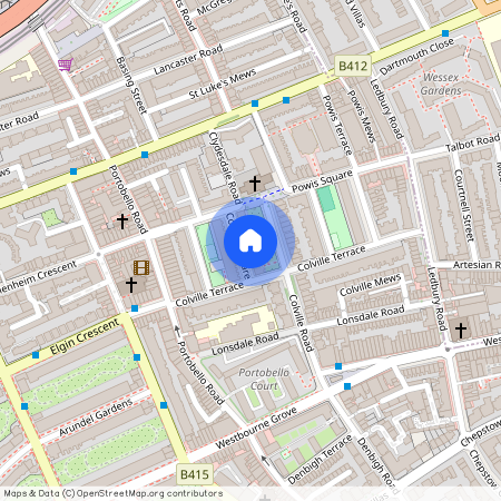 Colville Gardens, Portobello, W11