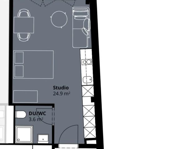1 Zimmer, 28 m² - Photo 1