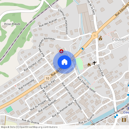 Crêt-de-l’Eau 1 – 2108 Couvet, Neuchâtel