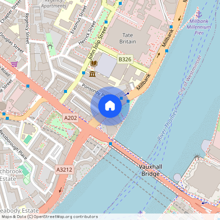 Riverwalk, Millbank, Westminster, London, SW1P