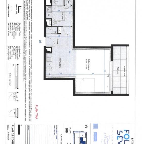 Appartement T1 à louer Nantes - 35 m² - Photo 2