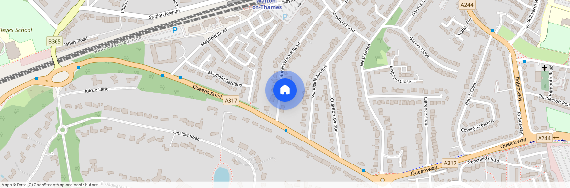 Burwood Park Road, Walton On Thames, Surrey, KT12