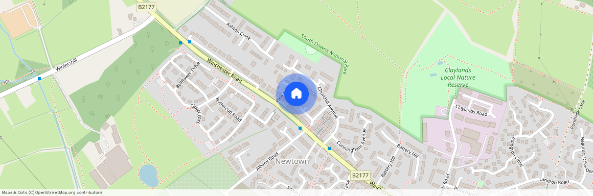The Hawthorns, Marlow Road, Bishops Waltham, Southampton, SO32