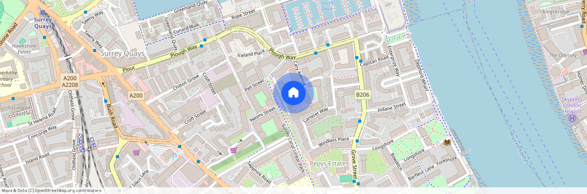 Royal Victoria Gardens Marine Wharf SE16