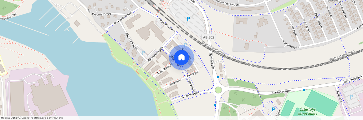 Östertälje, Södertälje, Stockholm, Ångbåtsvägen 3 B