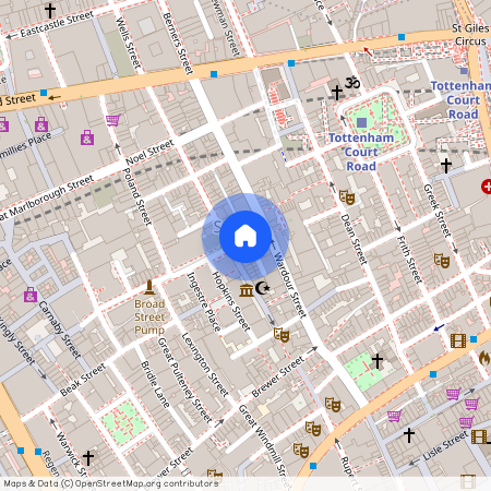 England London SOHO Duck Ln, London W1F 0HT, United Kingdom