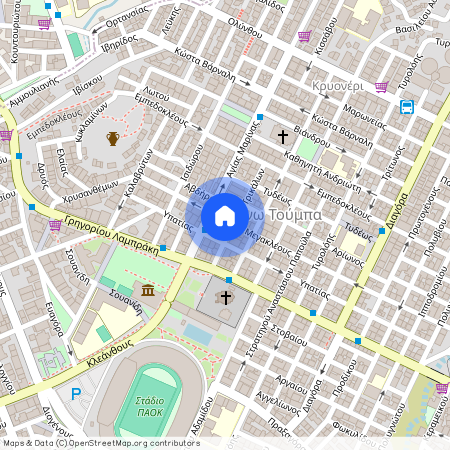 Μεγακλέους 30, Θεσσαλονίκη 543 51, Ελλάδα (54351)