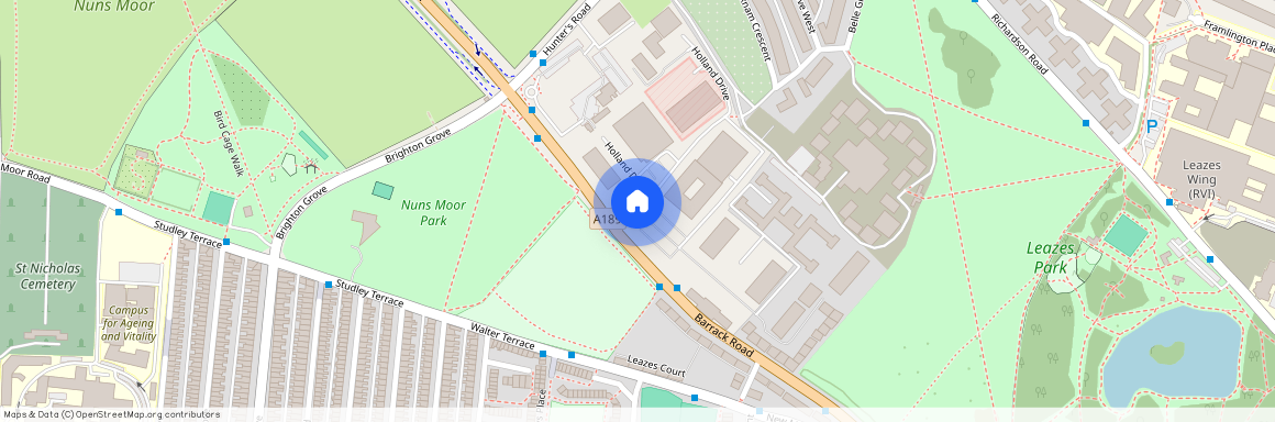 Leazes Parade Holland Drive, Newcastle NE2