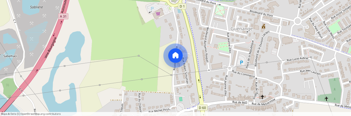 Guénange, Thionville