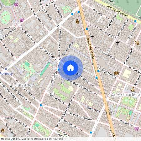 154 Rue du Château, 75014 Paris