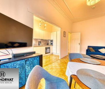 VOLL MÖBLIERTE 2-ZI.-ALTBAUWOHNUNG IN GUTER LAGE BERLIN-FRIEDENAU! ... - Foto 2