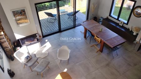 Maison avec vue mer et jacuzzi sur les hauteurs de Guétary - Photo 3