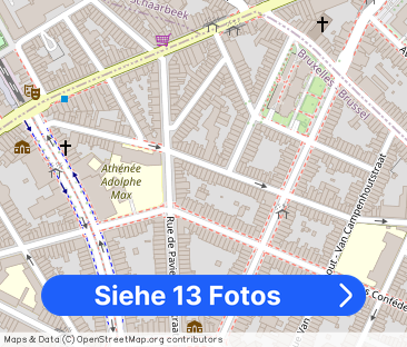 Room at Rue Charles Quint 55 - Foto 1