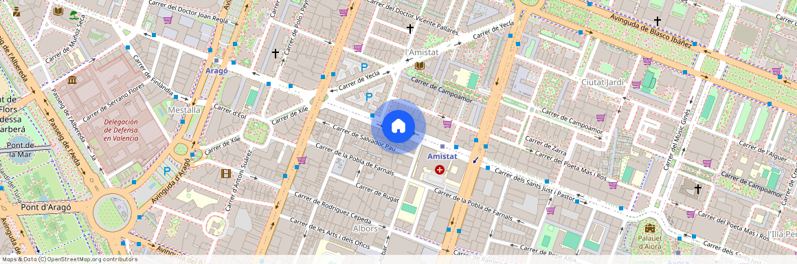 Carrer dels Sants Just i Pastor, 32, 46021 Valencia, Spain